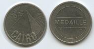 Ägypten Medaille Souvenir Token nd. G13744 - Kairo Pyramide Egypt EF