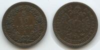 Österreich Kaiserreich 5/10 Kreuzer G9814 - Franz Joseph I. 1848-1916 Austria Vienna -