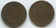 Österreich Kaiserreich 5/10 Kreuzer G9818 - Franz Joseph I. 1848-1916 Austria -
