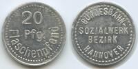Deutschland Bundesrepublik Niedersachsen 20 Pfg. Pfandmarke Wertmarke Jeton Token G11911 - Hannover Bundesbahn Sozialwerk Flaschenpfand Biermarke -