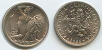 Tschechoslowakei 1 Koruna 1938 G0598 - Czechoslovakia Czechoslovak Republic Vorzüglich - Unzirkuliert