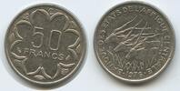 Zentralafrikanische Staaten 50 Francs CFA G11894 - Congo Bank of Central African States Antilopen -