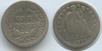 Vereinigten Staaten von Amerika One Dime Silber M#6379 - Seated Liberty Dime - United States USA -