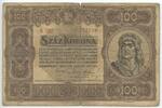 Ungarn 100 Kronen Banknote Paper Money GB674 - 100 Korona Paper Money Pénzügyminisztérium Nicolas Horthy -