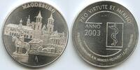 Deutschland Bundesrepublik Sachsen-Anhalt Medaille G2106 - Pro Virtute et Merito - Magdeburg - R.W. Hanauer-Nürnberg -