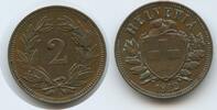 Schweiz Eidgenossenschaft 2 Rappen G16515 - Federal State Switzerland Suisse Confoederation Helvetia -
