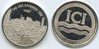 Deutschland Bundesrepublik Silbermedaille 1 Marengo G16152 - Imperial Chemical Industries ICI - Tag der offenen Tür -