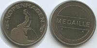 Dänemark Medaille Souvenir Token nd. M#7989 - Kopenhagen Meerjungfrau EF
