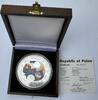 Palau 20 Dollars Silber 5 Unzen GN1659 - United Nations 50th Anniversary - Marine Life Multicolor -