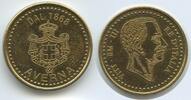Italien Werbemedaille Wertmarke nd. GX1613 - Averna 1868 Kräuterlikör - Vittorio Emanuele III. 1900-1946 Italy EF