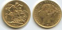Australien Sydney 1 Sovereign Gold M#5499 - Victoria 1837-1901 - British Colonie Australia -