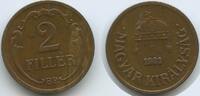 Ungarn Magyar Királyság 2 Filler G14725 - Miklós Horthy Hungary -