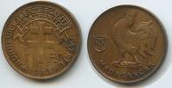 Madagaskar - Societe Francaise des Iles Malgaches 1 Franc G11888 - Gockel, Gallic Cock Madagasikara Madagascar -