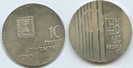Israel 10 Lirot Silber M#5003 - Let my people go -