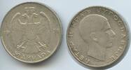 Jugoslawien Königreich 50 Dinara Silber H0383 - Peter II. 1934-1945 King of Yugoslavia -