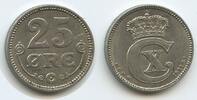 Dänemark 25 Öre (25 Øre) G16559 - Christian X.1912-1947 Denmark -