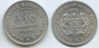 Deutsches Reich Hamburg 1/10 Verrechnungsmarke T010 - Hamburgische Bank A.G. Germany -