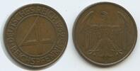 Deutsches Reich Weimar 4 Reichspfennig G10217 - Brüning-Taler Germany Weimar -