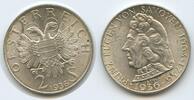 Österreich 1.Republik 2 Schilling (Doppelschilling) Silber 1936 H0474 - Prinz Eugen von Savoyen 1663-1736 Austria Fast unzirkuiert