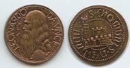 Italien Medaille M#8160 - Leonardo da Vinci Italy -