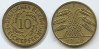 Deutsches Reich Weimar 10 Reichspfennig S0392 - Germany Weimar Republic -