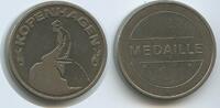 Dänemark Medaille Souvenir Token nd. M#7481 - Kopenhagen Meerjungfrau EF