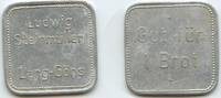 Deutschland Bundesrepublik Hessen Brotmarke Gut für 1 Brot Wertmarke G15572 - Ludwig Steinmüller Lang-Göns Ldkr. Gießen Bäckerei -