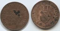 Baden-Durlach 1 Kreuzer Karlsruhe - FIDELITAS G14019 - Auf die Friedensfeier 1871 - Friedrich I. Großherzog 1852-1907 -