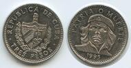 Kuba 3 Pesos (Tres Pesos) M#5227 - Ernesto Che Guevara - Patria o Muerte Cuba -