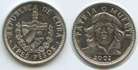 Kuba 3 Pesos (Tres Pesos) M#5229 - Ernesto Che Guevara - Patria o Muerte Cuba -