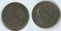 Österreich Wien 10 Kreuzer Silber H1082 - Franz Joseph I. 1848-1916 - Austria Vienna -