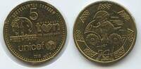 Polen Medaille Wertmarke Jeton Token G16345 - 5 Happy Ducat of TVN Foundation UNICEF -
