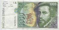 Spanien 1000 Pesetas Banknote GB244 - Hernán Cortés Spain España Paper Money -