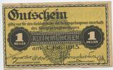 Österreich Kriegsgefangenlager 1 Heller Gutschein GB324 - Kleinmünchen Kriegsgefangenenlager POW Bank Paper Money Lagergeld -