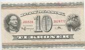 Dänemark 10 Kroner Banknote GB709 - Hans Christian Andersen - Danmarks Nationalbank -