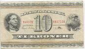Dänemark 10 Kroner Banknote GB721 - Hans Christian Andersen - Danmarks Nationalbank -