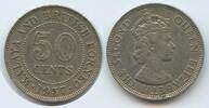 Britisch Malaysia - Malaya and British Borneo 50 Cents G6160 - Queen Elizabeth II. -
