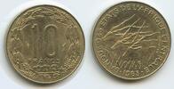 Zentralafrikanische Staaten 10 Francs CFA G1319 - Antilopen - Bank of Central African States -
