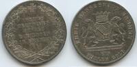 Deutsches Reich Bremen Freie Hansestadt 1 Taler Silber S0159 - Zweites Deutsches Bundesschießen in Bremen -