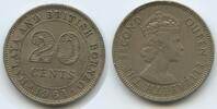 Britisch Malaysia - Malaya and British Borneo 20 Cents G7589 - Queen Elizabeth II. -