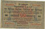 Österreich Spaß-Banknote 99 Jenseits Währung Juxschein GB230 - Boxham Rexham Finklham Hachlham - Eferding Buchdruckerei Karl Lanz -