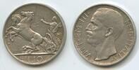 Italien Königreich 10 Lire Silber H0249 - SEHR RAR Vittorio Emanuele III. 1900-1946 Italy Italia -