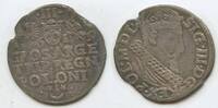 Polen 3 Gröscher (Trojak, 3 Grosze) M#5399 - Sigismund III. 1587-1632 Poland Polish–Lithuanian Commonwealth -