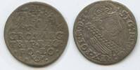 Polen 3 Gröscher (Trojak, 3 Grosze) M#5412 - Sigismund III. 1587-1632 Poland Polish–Lithuanian Commonwealth -
