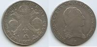 RDR Österreichische Niederlande 1 Kronentaler (Crocione) Silber H0961 - Franz II. 1792-1835 Austria Austrian Netherlands -