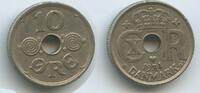 Dänemark 10 Öre (10 Øre) G4887 - Christian X. 1912-1947 Denmark -