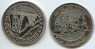 Deutschland Bundesrepublik Nordrhein-Westfalen Medaille G13293 - Müngstener Brücke Top Bergisch - Schloss Burg -