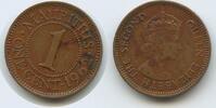 Mauritius One Cent (1 Cent) K99 - Queen Elisabeth II. -