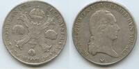 RDR Österreichische Niederlande Italien 1 Kronentaler (Crocione) Silber H1014 - SEHR RAR - Franz II. 1792-1835 Italian States Milano Italy Austria -