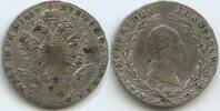 Österreich Kaiserreich 5 Kreuzer Silber H1218 - Franz II. 1792-1835 Austria -